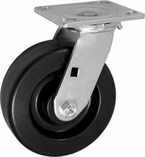 5" x 2" Heavy Duty Swivel Caster - Phenolic Wheel - 1000 lbs Capacity
