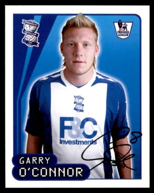 Merlin Premier League 2007/2008 - Garry O'Connor Birmingham City No. 96
