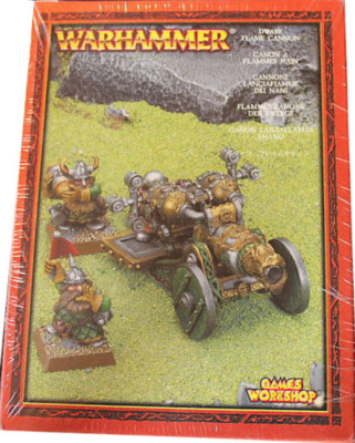 Warhammer Dwarfen Mountain Holds Flame Cannon NEW BLACK BOX 2024 version