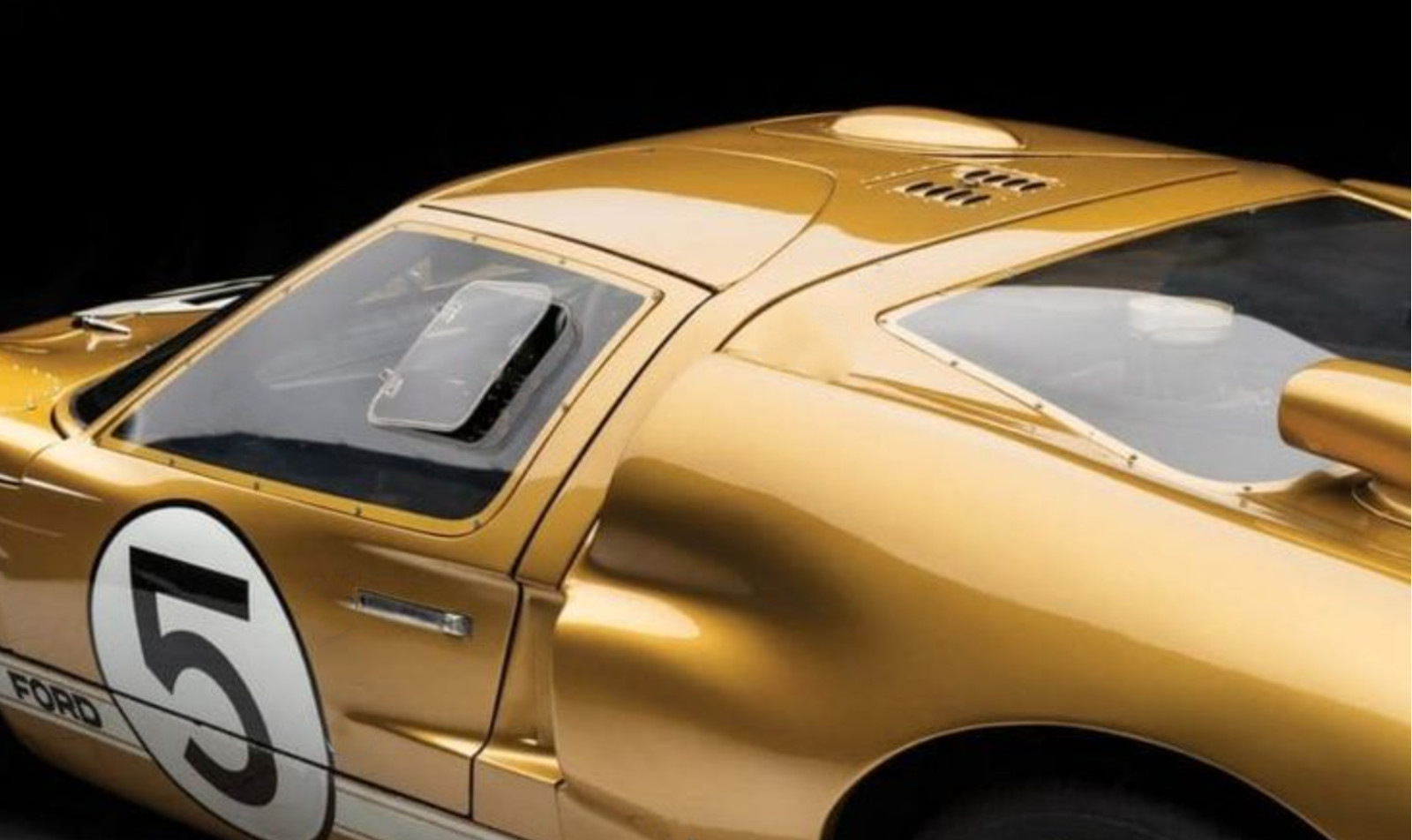 Ford GT40 Race Car Le Mans Racing w/V8 Engine/Custom Metal Body 1:12 SCALE MODEL