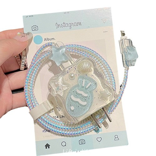 Cute Fast Charger Protector, 3D Protective Case Chargers Cable Protective Cover - 第 5/13 張圖片