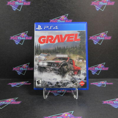Refurbished Gravel PS4 PlayStation 4 Complete - Excellent Cond