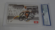 Roger Federer signed autographed PSA DNA slabbed 2003 Netpro Elite Rookie RF1