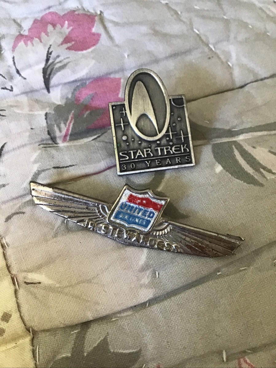 Lot De Broches Vintage Star Trek - Neuf Dans Leur Emballage - Pour Collectionneurs Ou Cosplay