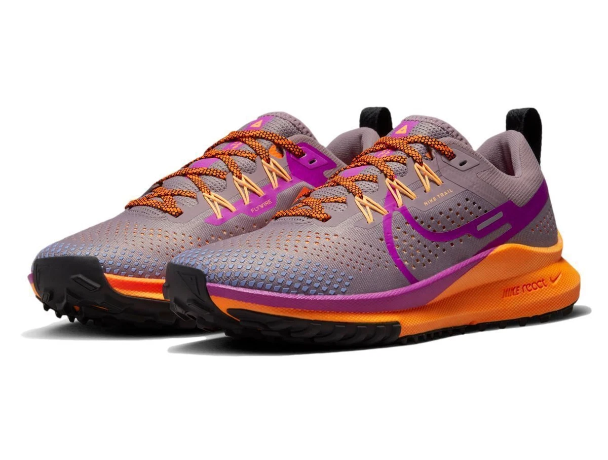 Purple and orange shoes sale