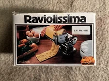 MARCATO Raviolissima Ravioli Attachment Maker for Pasta Machine Made in Italy