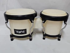 VANPHY Bongo Drum Set for Kids Beginners, Natural Adult Bongos Drum ONLY.  