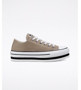 converse platform tan