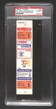 1980 NLCS NL Championship Phillies 1st HOME at VET PLAYOFF WIN Game 1 Ticket PSA