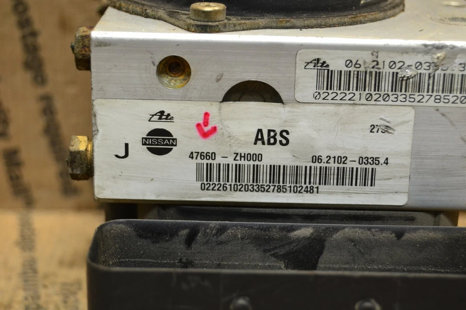 Nissan Titan 2006 ABS control de bomba OEM 47660ZH000 módulo 238-7B3 Foto 3 de 4