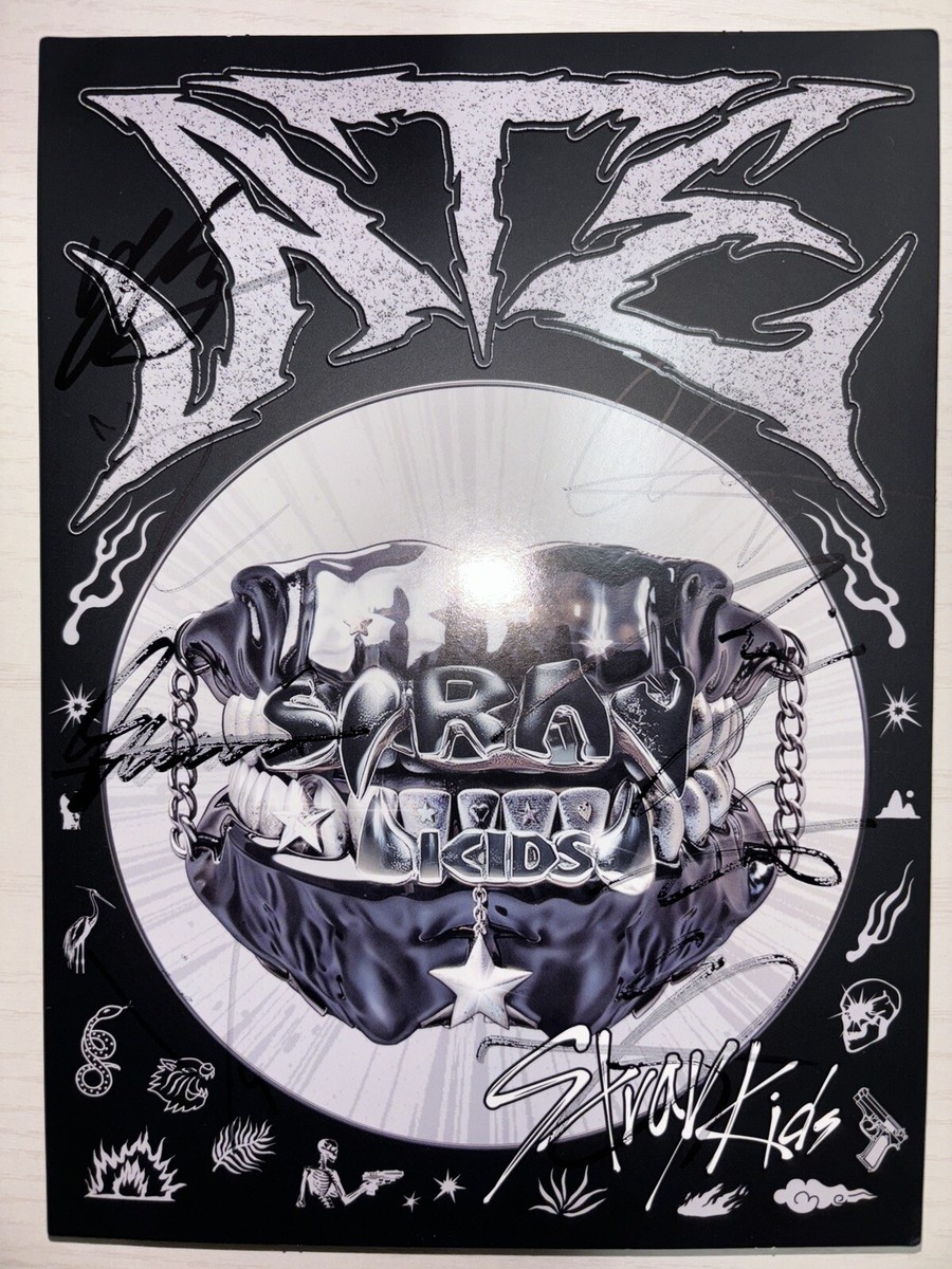 straykids サイン アルバム STRAY KIDS [ATE] Autographed Signed Album STRAYKIDS | eBay