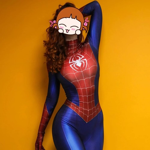 Costume cosplay supereroe Spiderman gioco ps4 donna ragazza body halloween - Foto 7 di 24