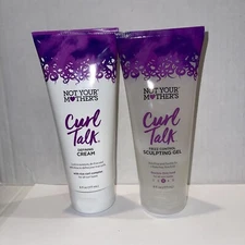 Not Your Mother's Curl Talk Frizz Control Sculpting Gel Firm and Definning Cream