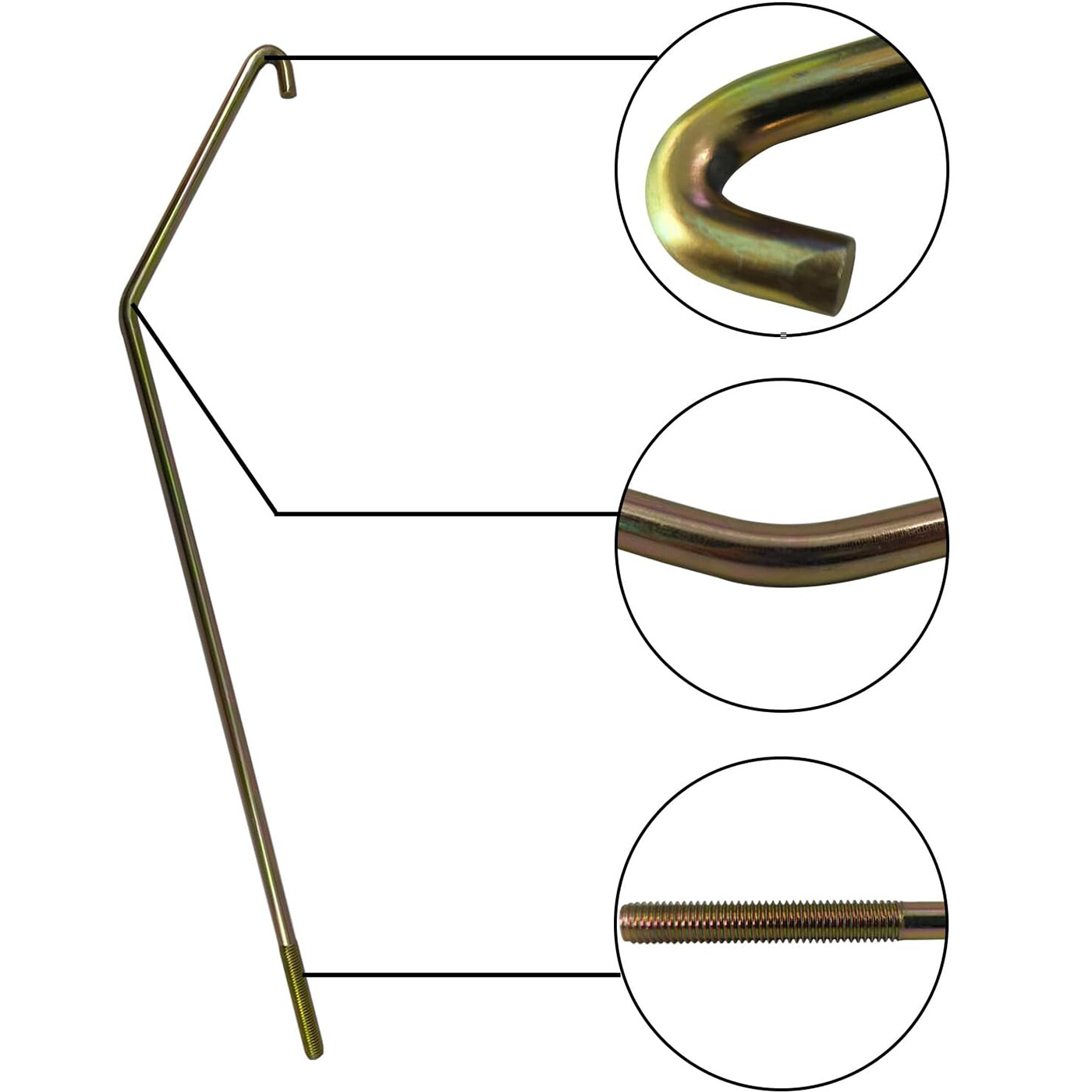 20 lbs Propane Tank Hold Down Bracket Kit for Coleman Fleetwood Pop Up