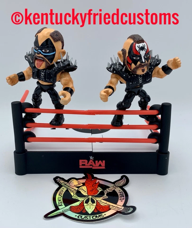 Figura personalizada The Loyal Subjects *Kentucky Fried Customs* Wwe The Road warriors Foto 3 de 4