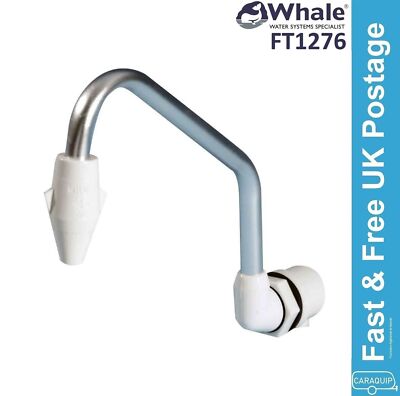 Whale Tuckaway On Off Wasserhahn Wasserhahn Caravan Wohnmobil Campervan Boot - FT1276