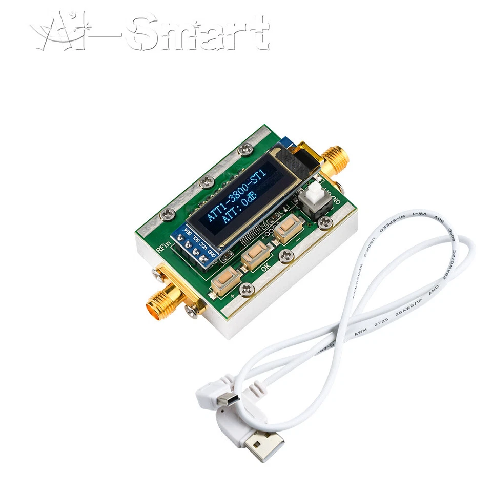 Digital Programmable RF Attenuator Control 0-31dB Adjustable 1dB 1MHZ-3800MHz - Image 2 of 4