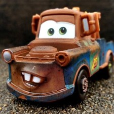 ⭐Disney Pixar Cars McQueen's Best Friend Tow Mater metallo pressofuso giocattoli