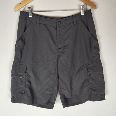 REI Cargo Hiking Shorts Womens Size 29 100% Nylon Adjustable Waist Band 