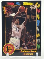 1992 Wild Card #6 Anthony Avent Seton Hall Pirates