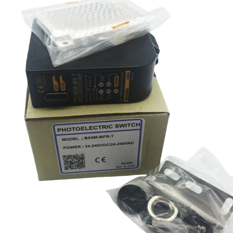 1PCS New AUTONICS BX5M-MFR-T Photoelectric sensor 24-240V DC/AC Fast Delivery - Image 2 of 3