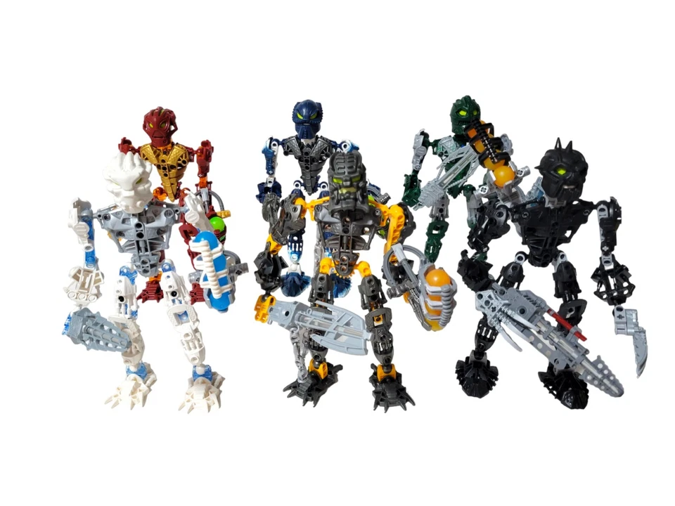 2006 乐高 Bionicle 批量 Toa Inika 完整套装 8727 8728 8729 8730 8731 8732 — 第 2/4 张图片