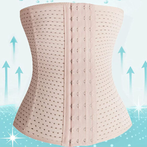 Corset Waist Trainer Training Shaper Body Shapewear Underbust Cincher Tummy Belt - Picture 5 of 26