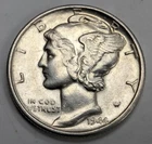 1944 S Mercury Dime US Coin