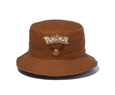 Bucket 01 Reversible Pokémon Eevee Black/Walnut New Era Eevee