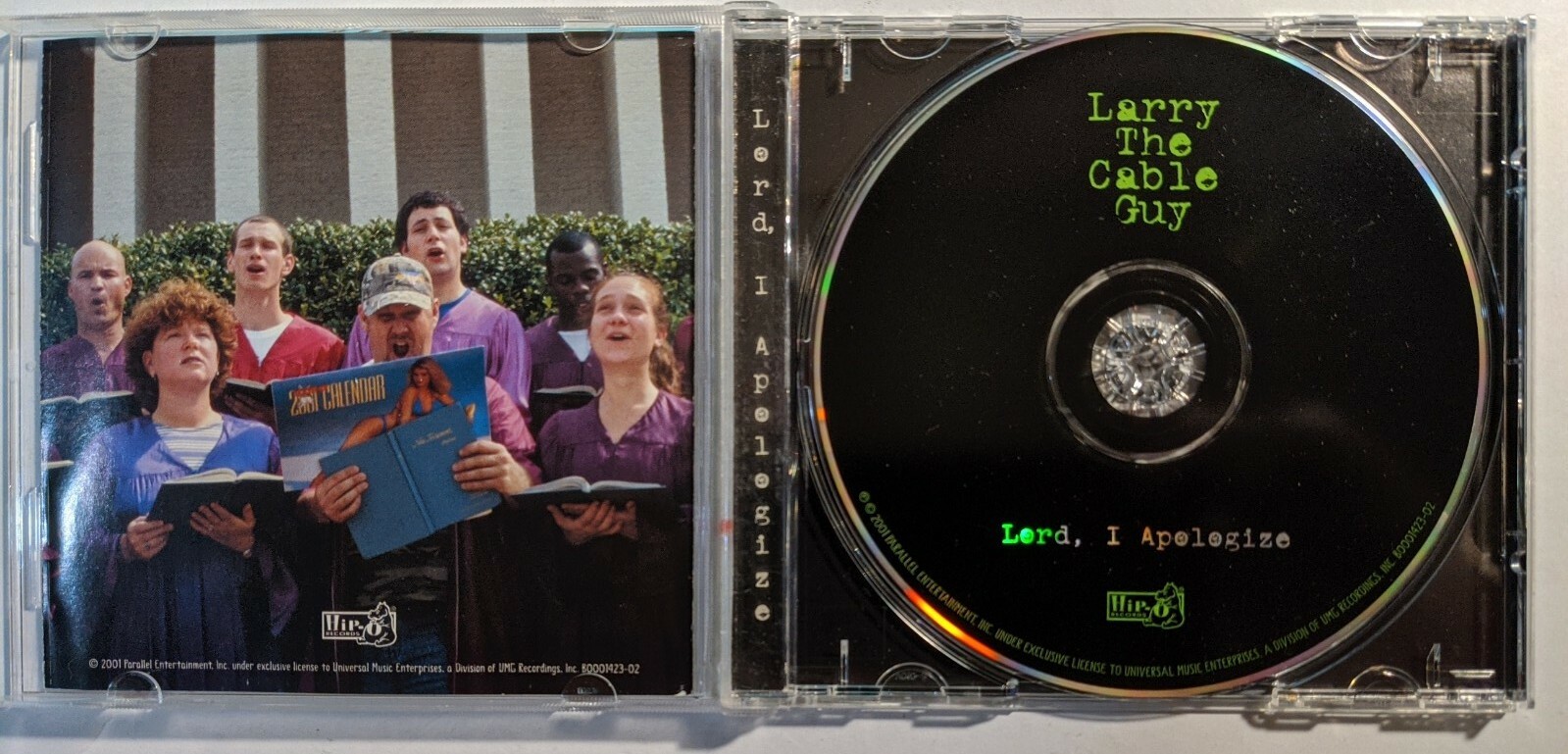 Larry The Cable Guy ‎Lord, I Apologize HipO Records ‎B000142302IN02