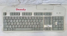 Retro 2000s Game Console Dendy Keyboard 8 bit Video Game System for parts/repair