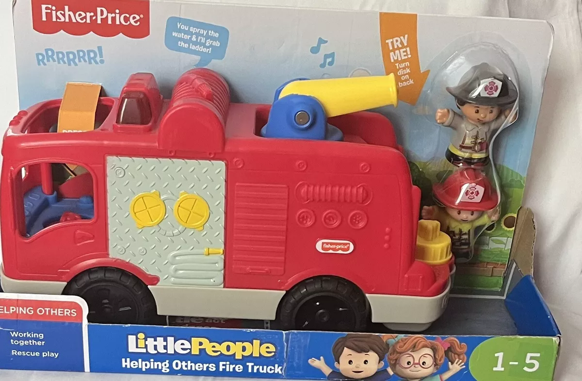 Fisher price helping cheap others fire truck