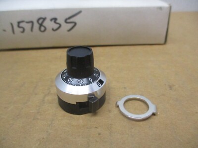 BOURNS H-516-6A Dial, Turns-Counting, 15 Turns, 50 per Turn, 22.8 mm Dia QTY-1
