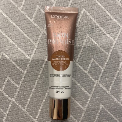 L'Oreal Skin Paradise Tinted Water-Cream SPF20 30ml - Shade - Deep 02