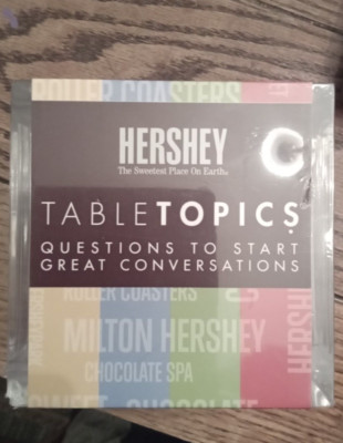 NEW Table Topics Hershey chocolate Questions Start Great Conversations Game