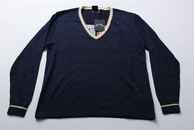 The Upside Women's Greenwich Lena Long Sleeve Knit Top NC3 Navy Size XS (US:4)