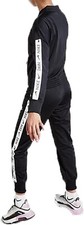 Image of NIKE Girl's G Nsw Trk Suit Tricot Tracksuit Black/White Large