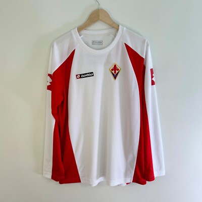 Fiorentina 2005/2006/2007 Training Football LS Shirt Jersey Lotto Men's Size XXL