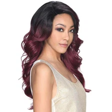 Zury Sis Synthetic Invisible Top Part Lace Front IV LACE H ARI
