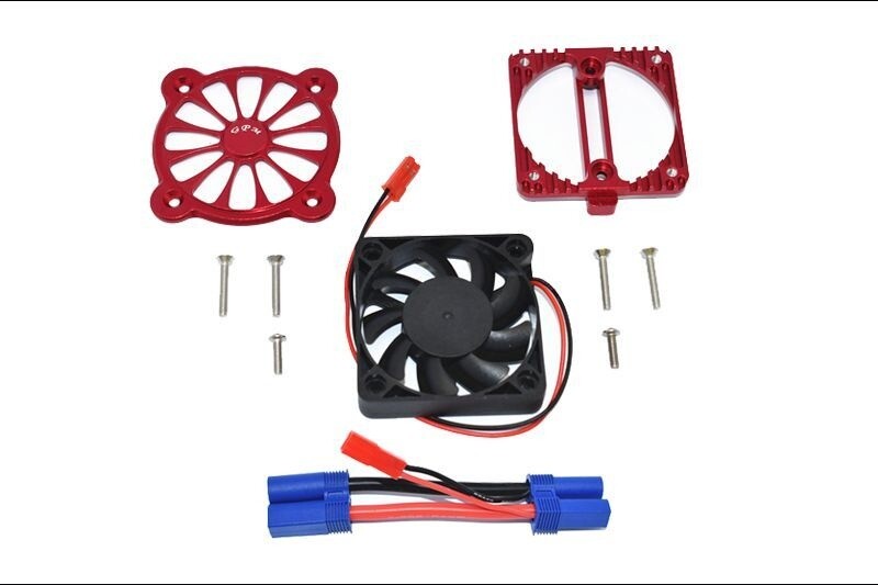 GPM MAKS018FAN-R Aluminum Motor Cooler With Fan ARRMA Kraton, Senton 4
