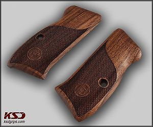 Poignée De Crosse En Noyer KSD Pour CZ 75 Compact Et Autres Modèles - Poignée Personnalisée