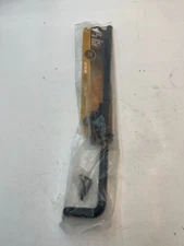 QTY 2 Nuvo Iron Cane Bolt Black Powder Coated Galvanized Steel 18"CBW