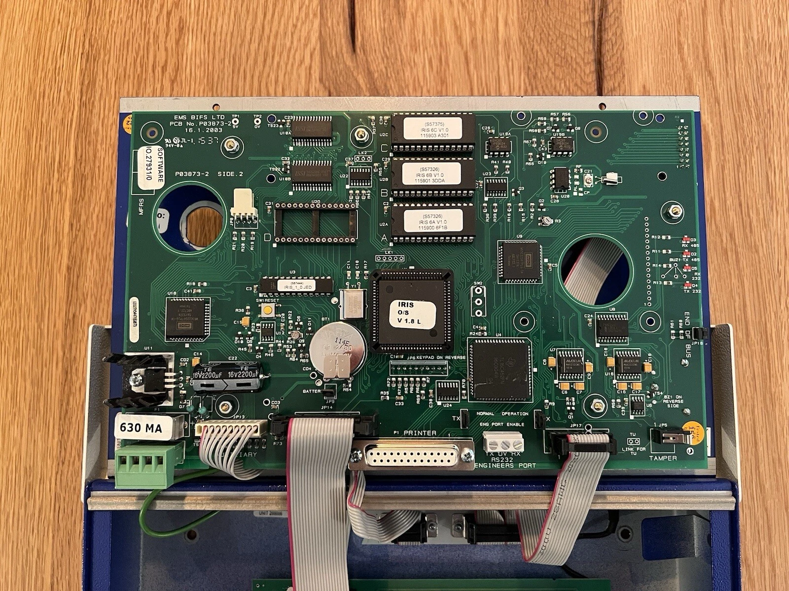 EMS Iris Plus UHF 256 Zone Receiver Universe Range - No Lock Untested For Parts 4