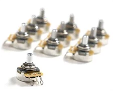 CTS 250k Audio/Log Pot, Solid Shaft, Telecaster (10 Pack)