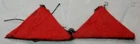 WW2 DIVISIONAL FLASH TRIANGLES FORMATION SIGN BADGE PATCH MILITARY WORLD WAR II