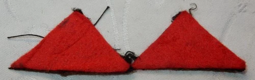 WW2 DIVISIONAL FLASH TRIANGLES FORMATION SIGN BADGE PATCH MILITARY WORLD WAR II