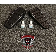 Lamonster Garage Stock Caps Third Peg w/Black Dymond Grippers LG-1060-1029B