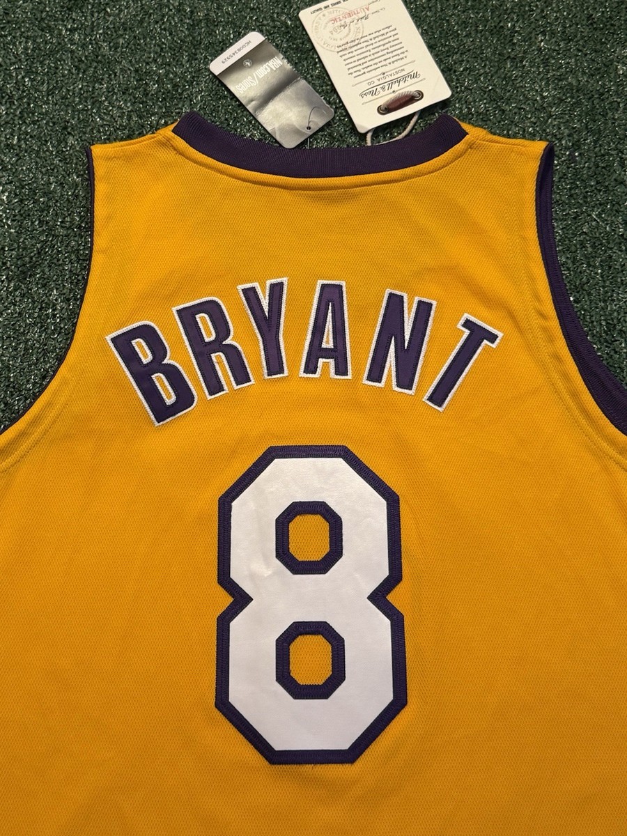 Kobe Bryant LA Lakers Mitchell & Ness 1999-00 Home Finals Jersey