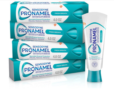 Sensodyne Pronamel Toothpaste Fresh Breath Protects Fresh Wave -4 oz 4 Oz 4 Pack