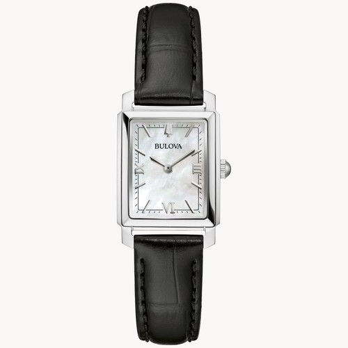 Bulova Women's Sutton Quartz Black Watch 21MM 96L330